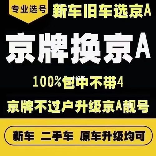 2024年新能源车牌1年价格——京牌办理流程+步骤+具体事宜